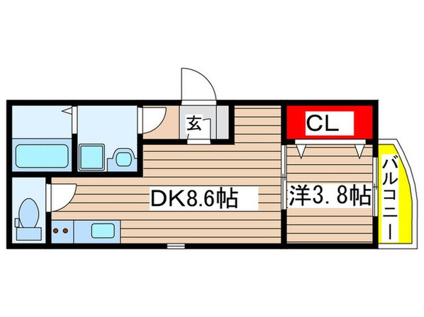 Prestige原の物件間取画像